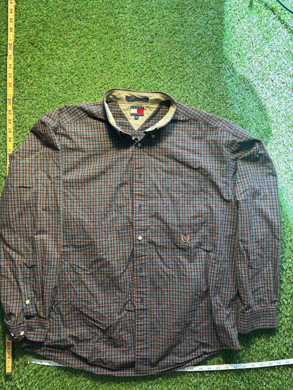 Tommy Hilfiger check button-up shirt